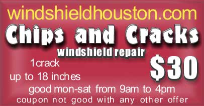 Cracked Windshield Coupon A crack repair for $30 on Windshield